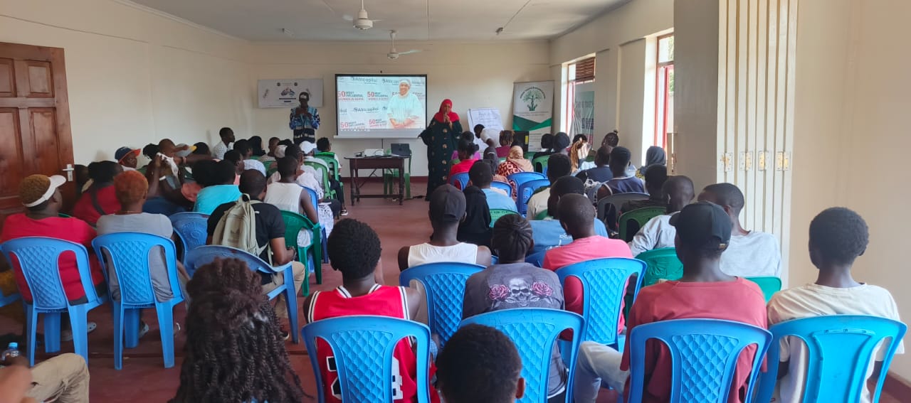 Participants attending an Ustawi Minds session
