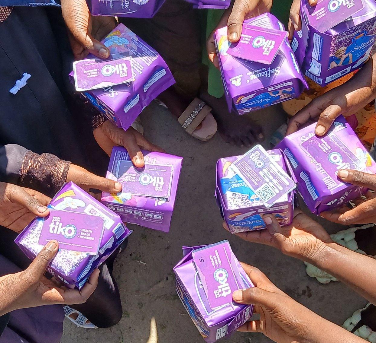 SRHR outreach and menstrual hygiene support